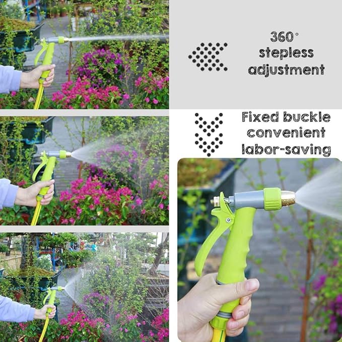 Garden Watering Spray Kit or Gun for 1/2 Inch Hose