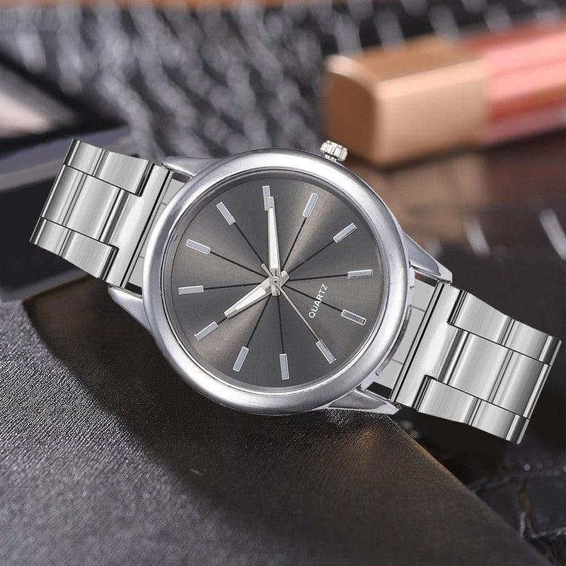 Women's Stainless Steel Quartz Watch-Artificial Jewelry-Yes Yar FZE LLC-Yes Yar FZE LLC