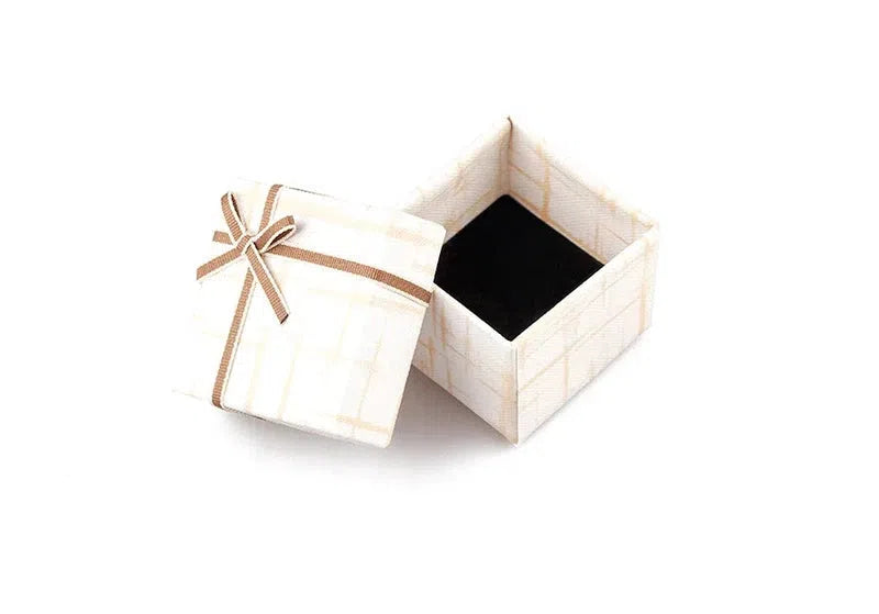 Box / Container with sponge inside for Jewels Case High Quality in 5 Candy Colors Best Gift presentation