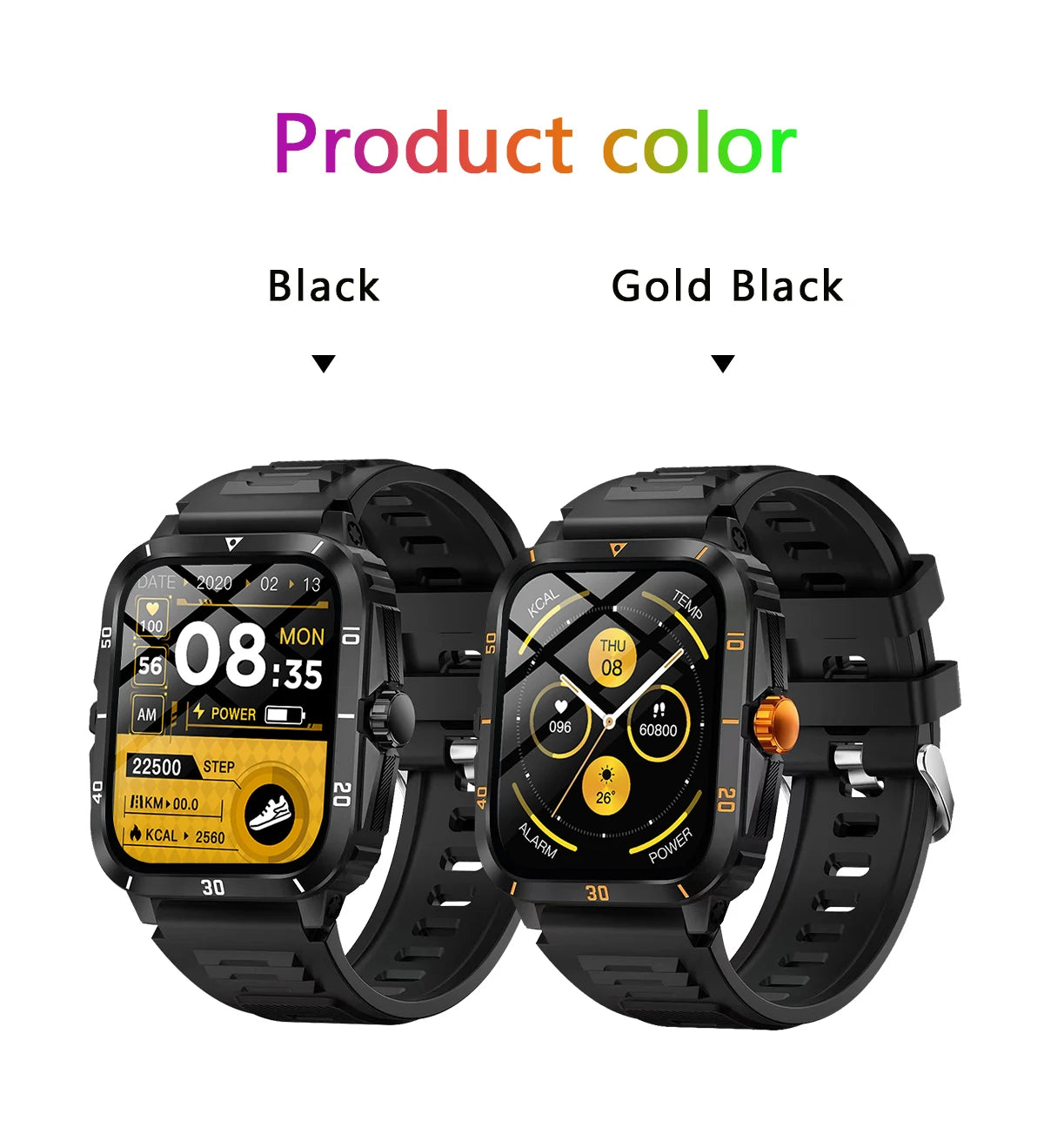 LIGE Sport Smart Watch For Men 2.01 Screen Blood Oxygen Bluetooth Call Watch 100+Sports Waterproof Smartwatch Man Reloj Hombre