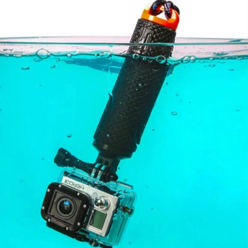 Waterproof Floating Hand Grip, Floaty Handle Handler Accessories Kit for Action Cameras Water Sports