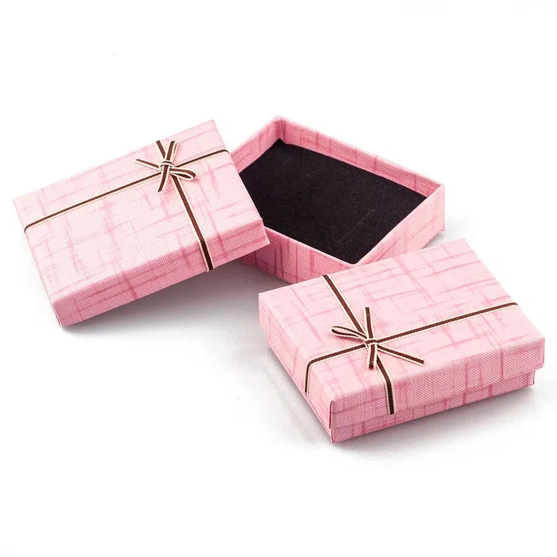 Box / Container with sponge for Jewelry Display or Gift Box Presenting like Pens Ring Necklaces Earrings