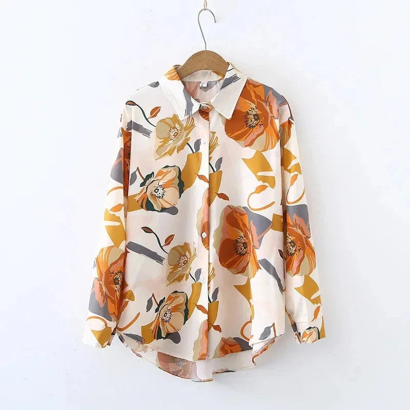 Women Top Blouse Shirt for Casual Formal Wear Style Summer Tees Print Autumn Shirts-Yes Yar FZE LLC-Yes Yar FZE LLC