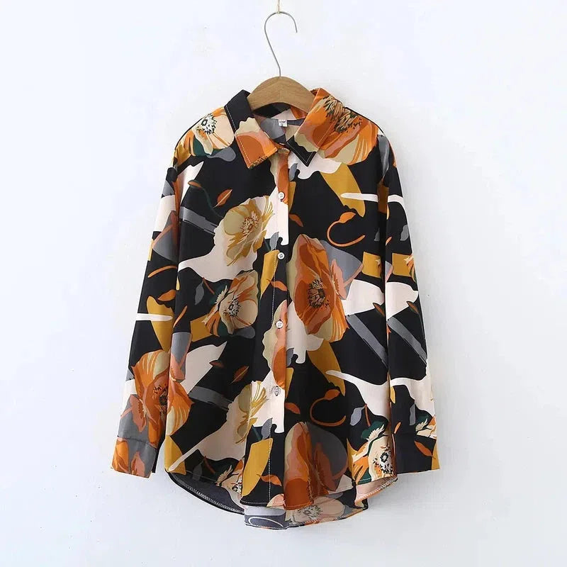 Women Top Blouse Shirt for Casual Formal Wear Style Summer Tees Print Autumn Shirts-Yes Yar FZE LLC-Yes Yar FZE LLC