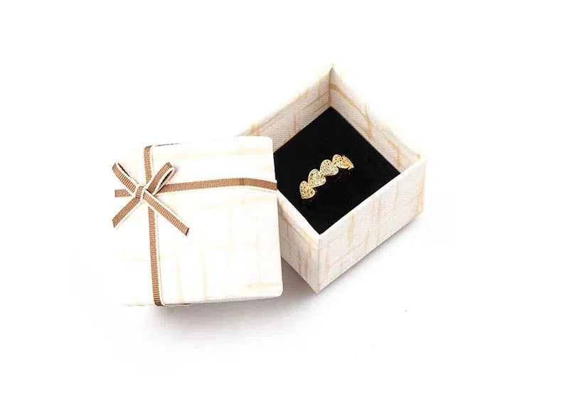 Box / Container with sponge inside for Jewels Case High Quality in 5 Candy Colors Best Gift presentation