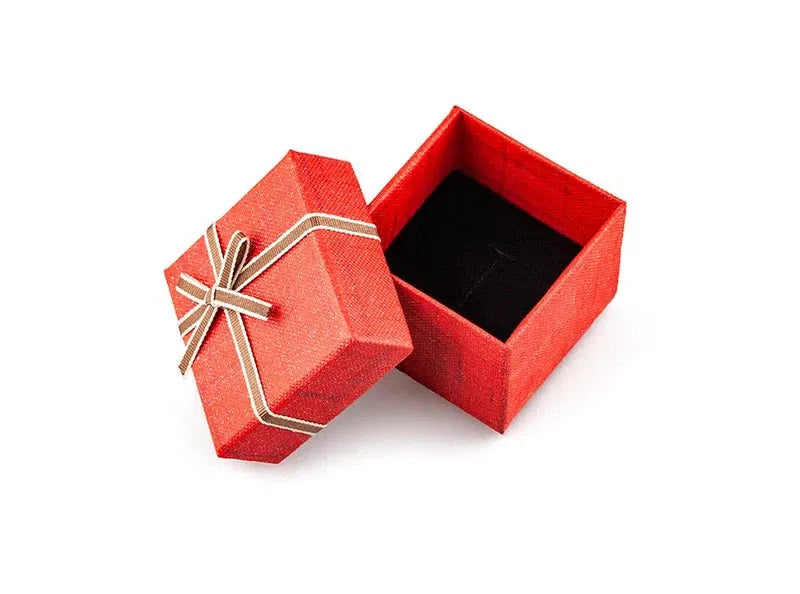 Box / Container with sponge inside for Jewels Case High Quality in 5 Candy Colors Best Gift presentation