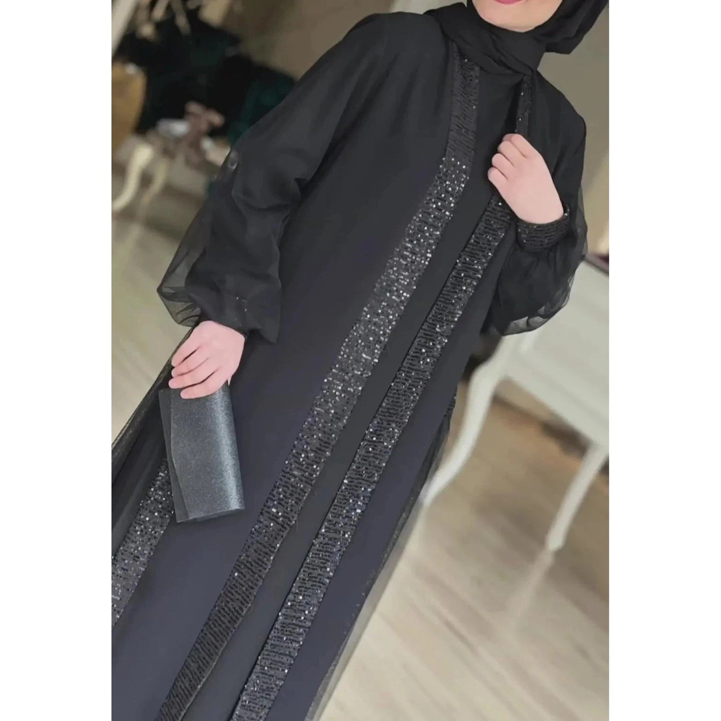 Abaya Muslim Women Dress Arabic Long Robe Islam Morocco Kaftan Abayas