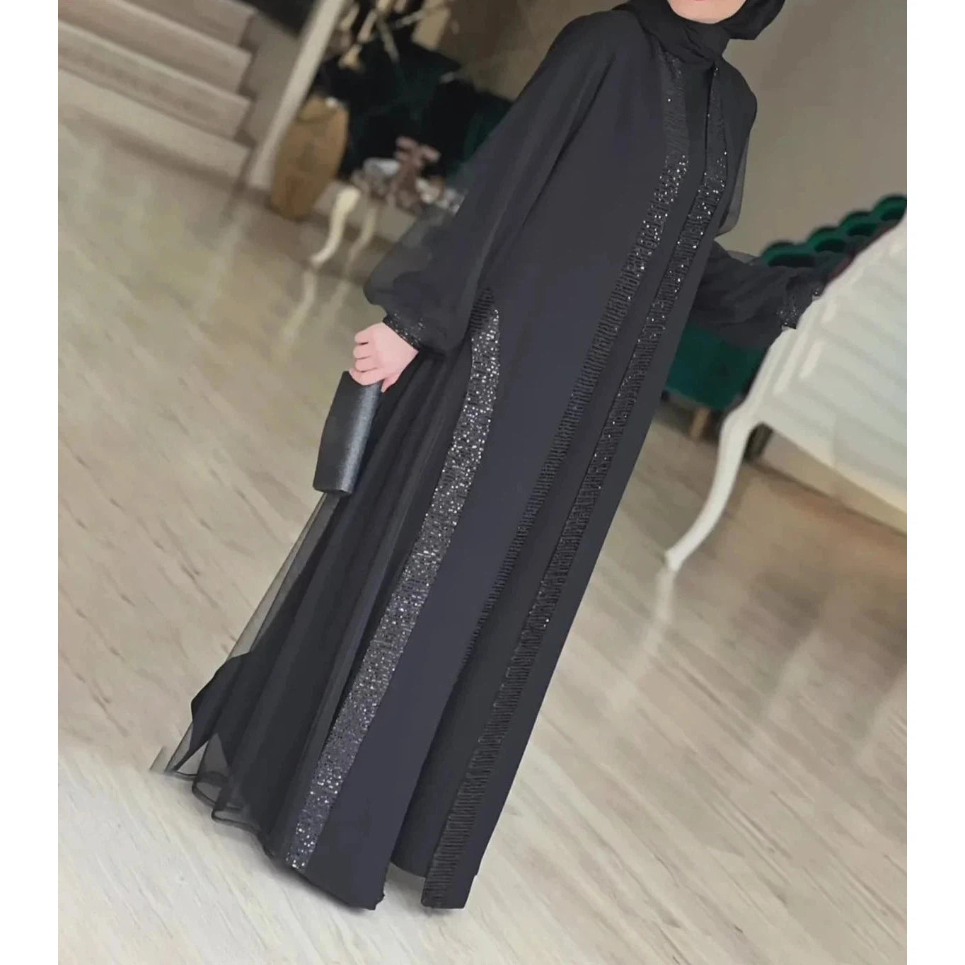 Abaya Muslim Women Dress Arabic Long Robe Islam Morocco Kaftan Abayas