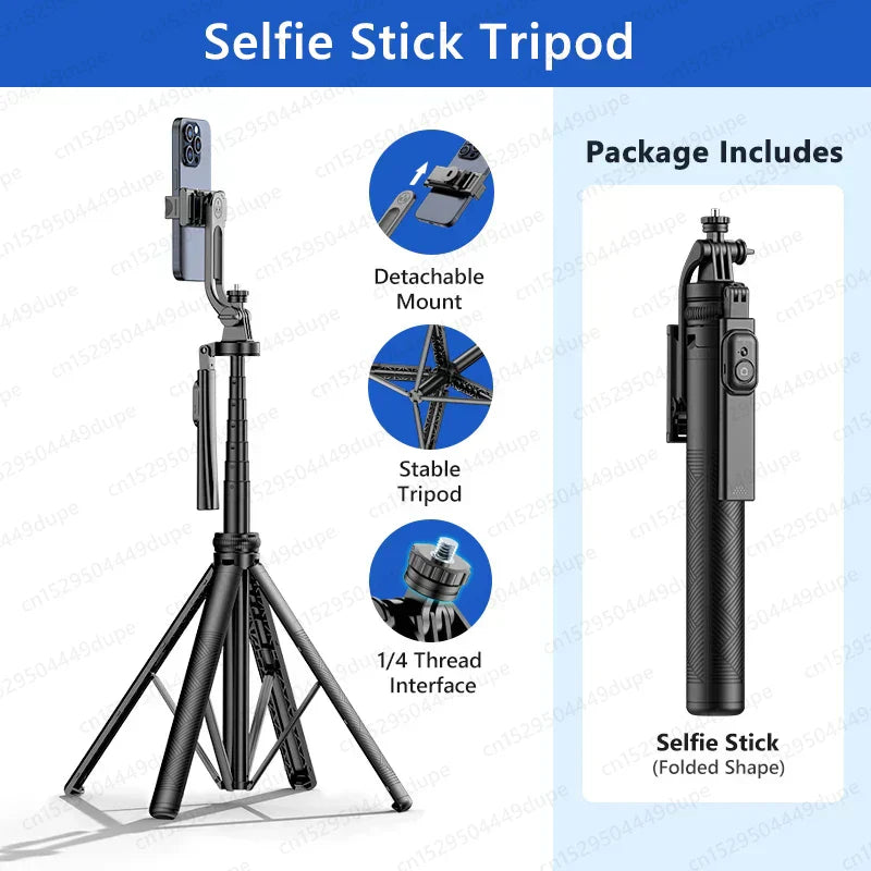 Smartphone Tripod for Light Camera Stand with Wireless Blue tooth Selfie Stick brackets