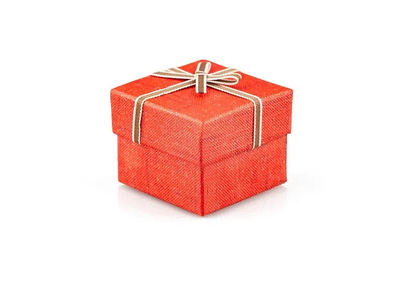 Box / Container with sponge inside for Jewels Case High Quality in 5 Candy Colors Best Gift presentation