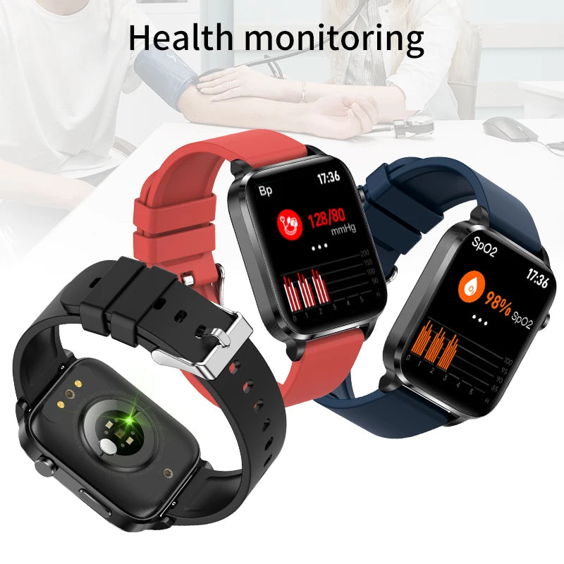 Lige New Men Smart Watch Laser Treatment Health Heart Rate Blood Pressure Waterproof Sport Watch Body Temperature Smartwatch Men