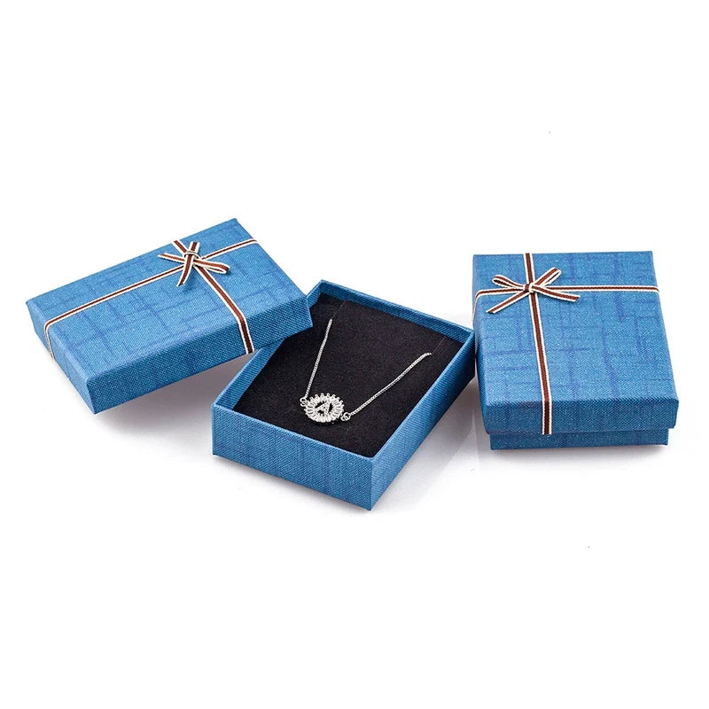 Box / Container with sponge for Jewelry Display or Gift Box Presenting like Pens Ring Necklaces Earrings