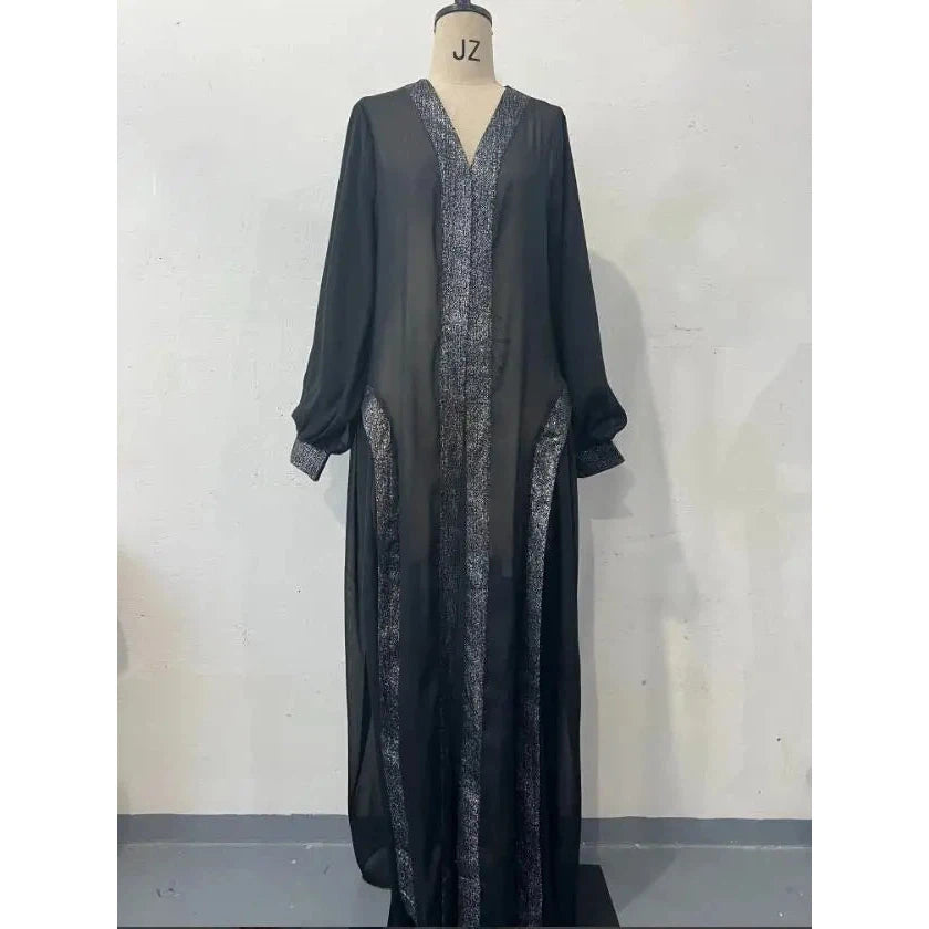 Abaya Muslim Women Dress Arabic Long Robe Islam Morocco Kaftan Abayas