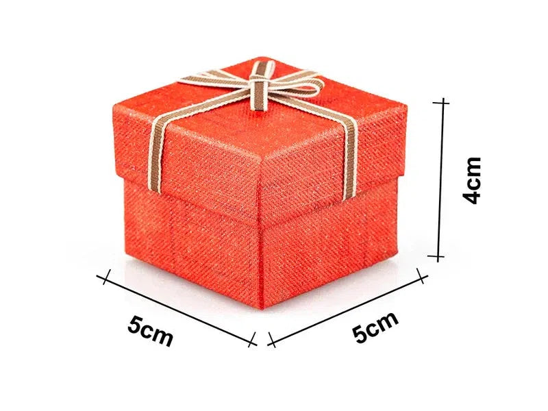 Box / Container with sponge inside for Jewels Case High Quality in 5 Candy Colors Best Gift presentation