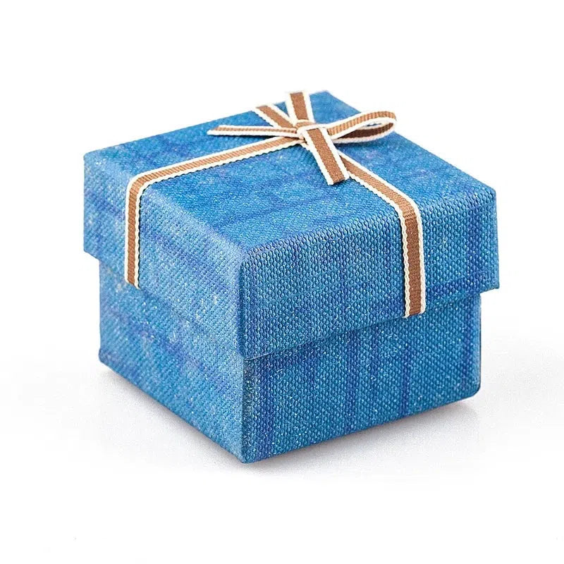 Box / Container with sponge inside for Jewels Case High Quality in 5 Candy Colors Best Gift presentation