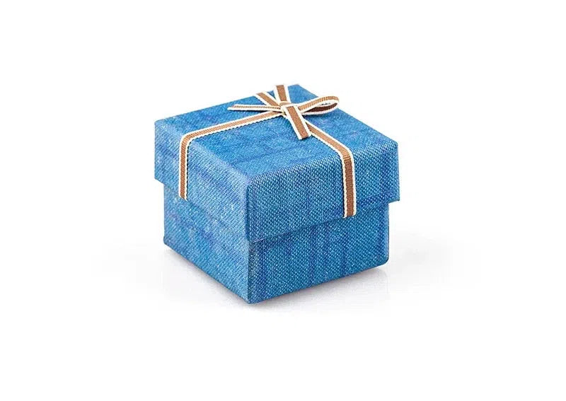 Box / Container with sponge inside for Jewels Case High Quality in 5 Candy Colors Best Gift presentation