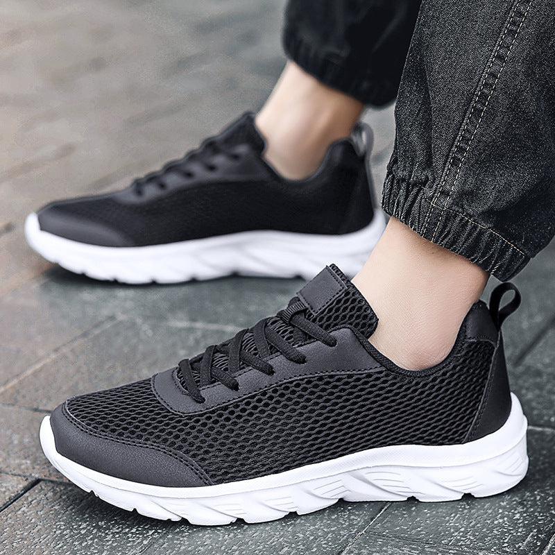 Casual Sneaker Men's Mesh Running Shoes flat heel comfort and style