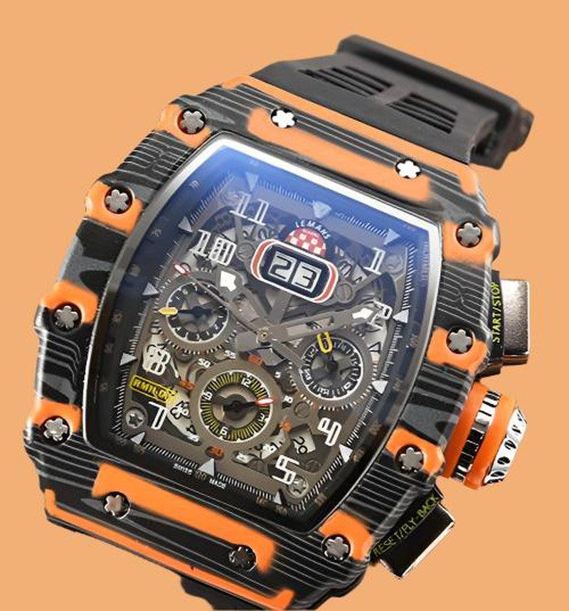 Quartz Watch Sports Mechanical Wind with Small Three-plate Craft Modern Watch